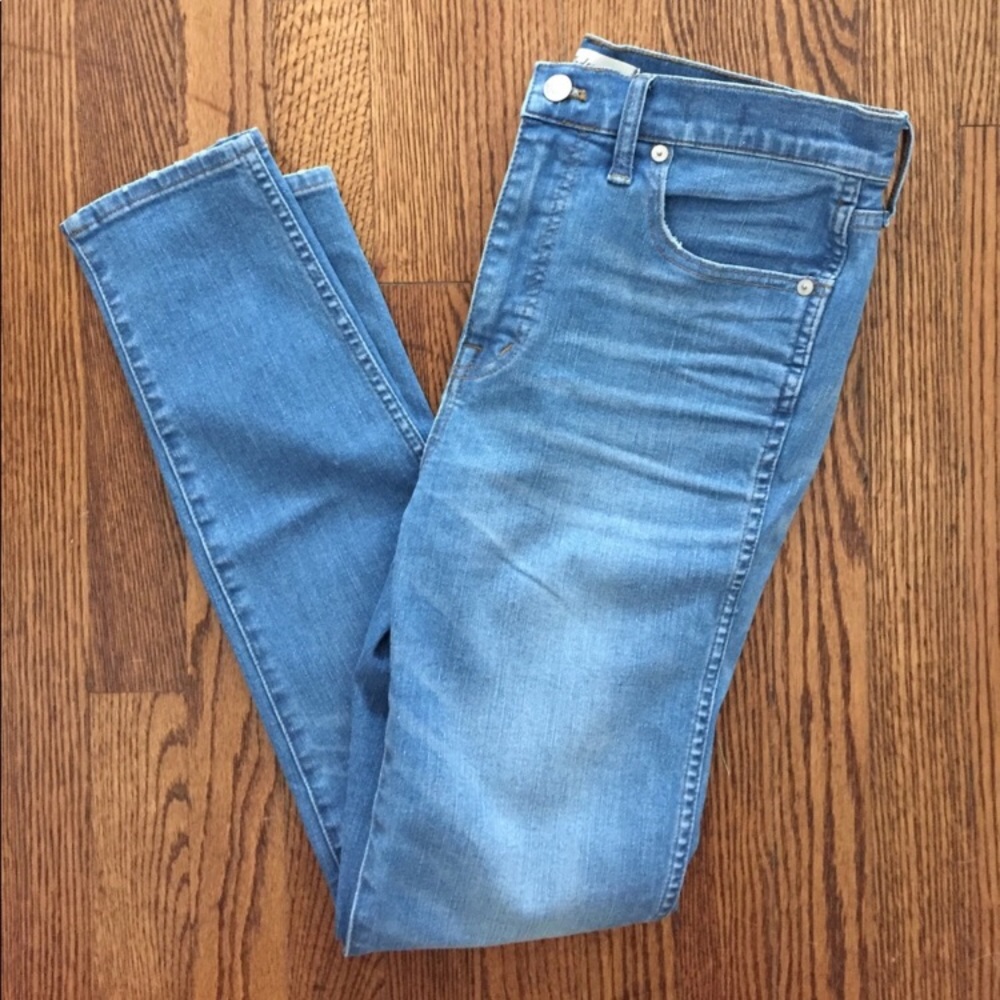 Madewell High Riser Skinny Jeans